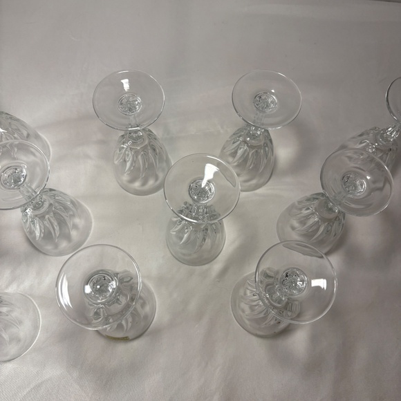 Lummarc Verrerie D'arques A Set of 11 Vintage Cordials Made In France 80s NEW - Picture 10 of 13